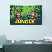 bienvenue à la bannière jungle (Salon professionnel)