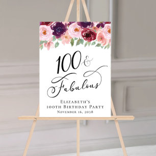 Bienvenue à la fête d'anniversaire des 100 ans Élé