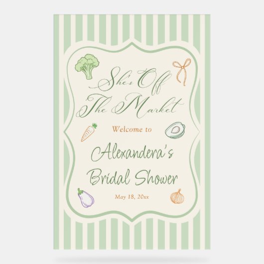 Bienvenue à la Fête de Mariage de Marché aux Produ (Recto)