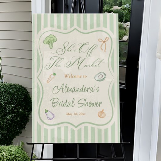 Bienvenue à la Fête de Mariage de Marché aux Produ