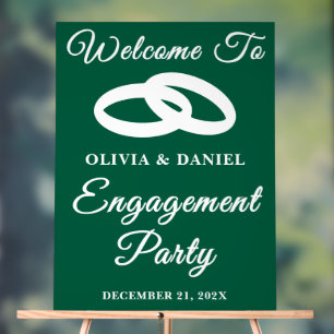 Bienvenue à la fête d'engagement de Noël de Green