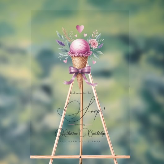 Bienvenue à la Fête des mariées de crème glacée Sc (Neutre)