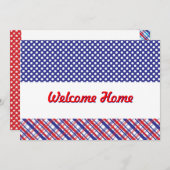 Bienvenue à la maison à partir d'une invitation au (Devant / Derrière)