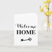 Bienvenue à la maison ! Carte (Fleur jaune)