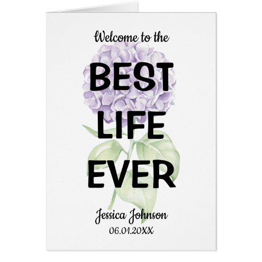 Bienvenue à la meilleure vie jamais Hydrangea Bapt (Devant)