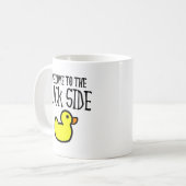 Bienvenue à la Mug Duck Side Funny (Devant gauche)