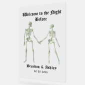 Bienvenue à la nuit avant le dîner de répétition (Angle)