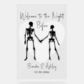 Bienvenue à la nuit avant le dîner de répétition b (Recto)