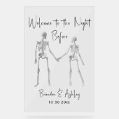 Bienvenue à la nuit avant le dîner de répétition N (Recto)