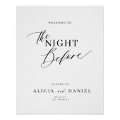 Bienvenue à la nuit précédant le signe du dîner de (Devant)