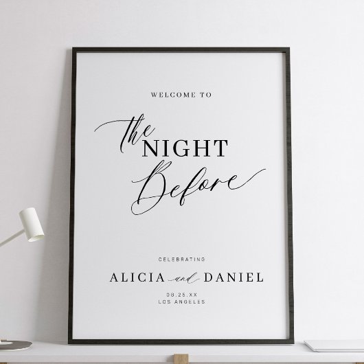 Bienvenue à la nuit précédant le signe du dîner de