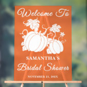 Bienvenue à la réception de mariage automnale sur (Neutre)