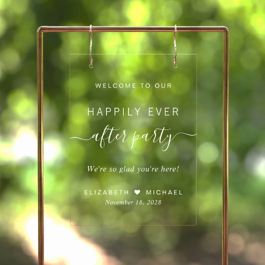 Bienvenue à la réception de mariage Fête de Félici