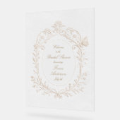 Bienvenue à la réception de mariage Rococo de fami (Angle)