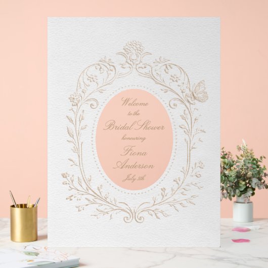 Bienvenue à la réception de mariage Rococo de fami (Mariage)