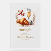 Bienvenue à la remise des diplômes Brunch (Recto)