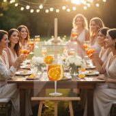 Bienvenue à la soirée de bachelorette Aperol Sprit