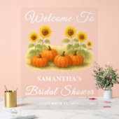 Bienvenue à la soirée de mariage champêtre citroui (Mariage)