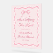 Bienvenue à la Soirée de Mariage de Pink Bow Shes  (Angle)