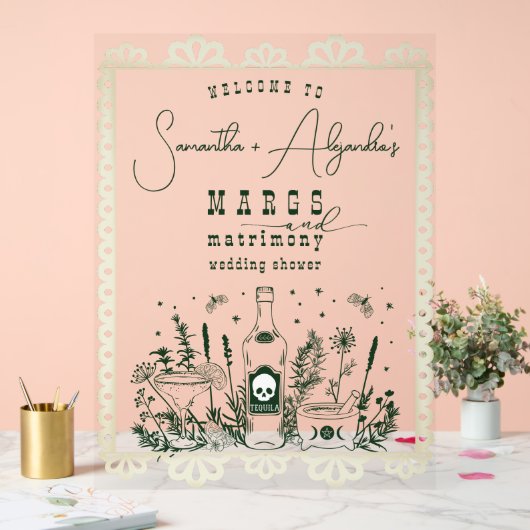 Bienvenue à la soirée de mariage pour le couple de (Mariage)