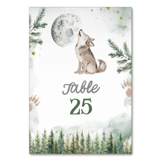 Bienvenue à la table numéro de The Pack Forest Wol (Par défaut)
