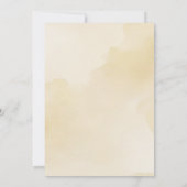 Bienvenue à l'amour des couples Invitation Wedding (Dos)