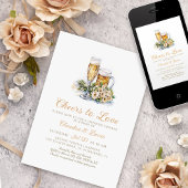 Bienvenue à l'amour des couples Invitation Wedding