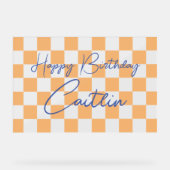 Bienvenue à l'anniversaire (Recto)