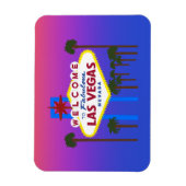 Bienvenue à Las Vegas Sign #3 Magnet (Vertical)