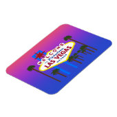 Bienvenue à Las Vegas Sign #3 Magnet (Côté Gauche)