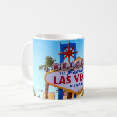 Bienvenue à Las Vegas Sign Mug (Devant gauche)