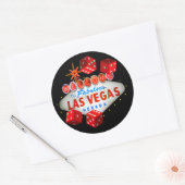 Bienvenue à Las Vegas + Stickers Dice (Enveloppe)