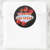 Bienvenue à Las Vegas + Stickers Dice (Sac)