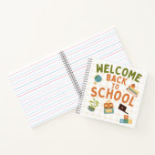Bienvenue à l'école Cahier Mignon (Intérieur)