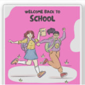 Bienvenue à l'école Stickers (Devant)