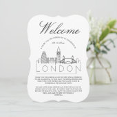 Bienvenue à Londres | Carte Détails des clients Ma (Debout devant)