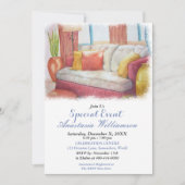 BIENVENUE À MA MAISON INVITATION DE LA FÊTE (Devant)