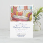 BIENVENUE À MA MAISON INVITATION DE LA FÊTE (Debout devant)