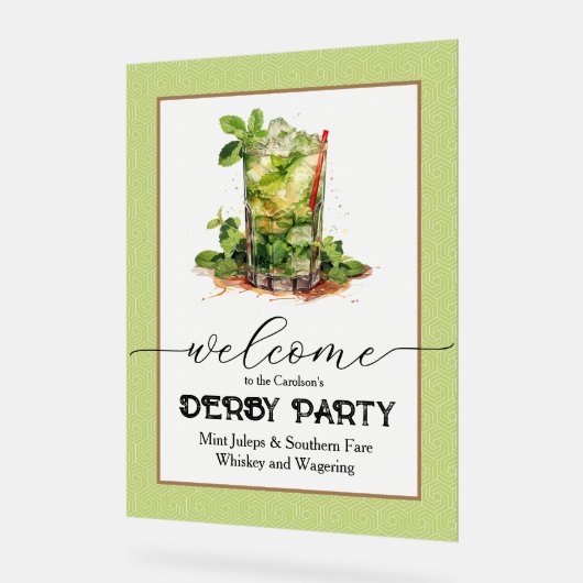 Bienvenue à Mint Julep Derby (Angle)