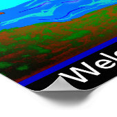 Bienvenue À Mon Poster Cave Door Hanging (Coin)