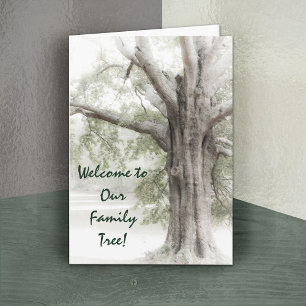 Bienvenue à notre Carte pour notes d'arbre généalo
