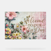 Bienvenue À Notre Citation Du Grand Jour Symbole A (Recto)