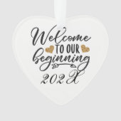 Bienvenue À Notre Début Annuel (devant)