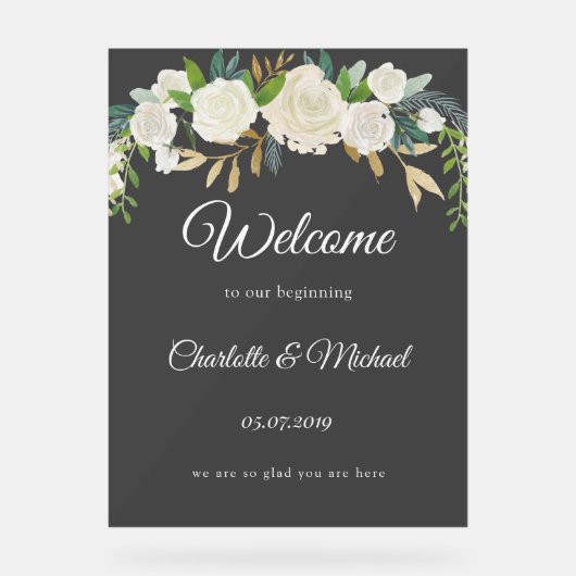 Bienvenue à notre début ! Mariage (Recto)