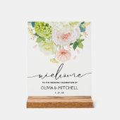 Bienvenue à Notre Floral Mariage (Recto)