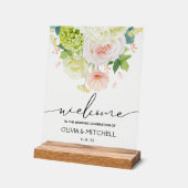 Bienvenue à Notre Floral Mariage (Angle)