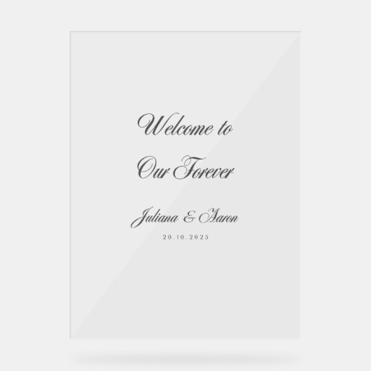 Bienvenue à Notre Forever (Recto)