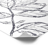 Bienvenue à notre Forever FloralWedding Affiche de (Coin)