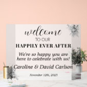 Bienvenue À Notre Heureux Joyeux Jour Après Mariag (Mariage)