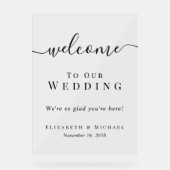 Bienvenue à notre mariage (Recto)